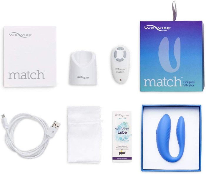 Vibrator Pentru Cupluri We-Vibe Match - vedere spate