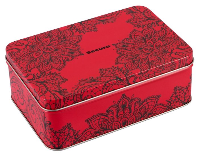 50 buc. Cutie Prezervative Secura Nature - detaliu design