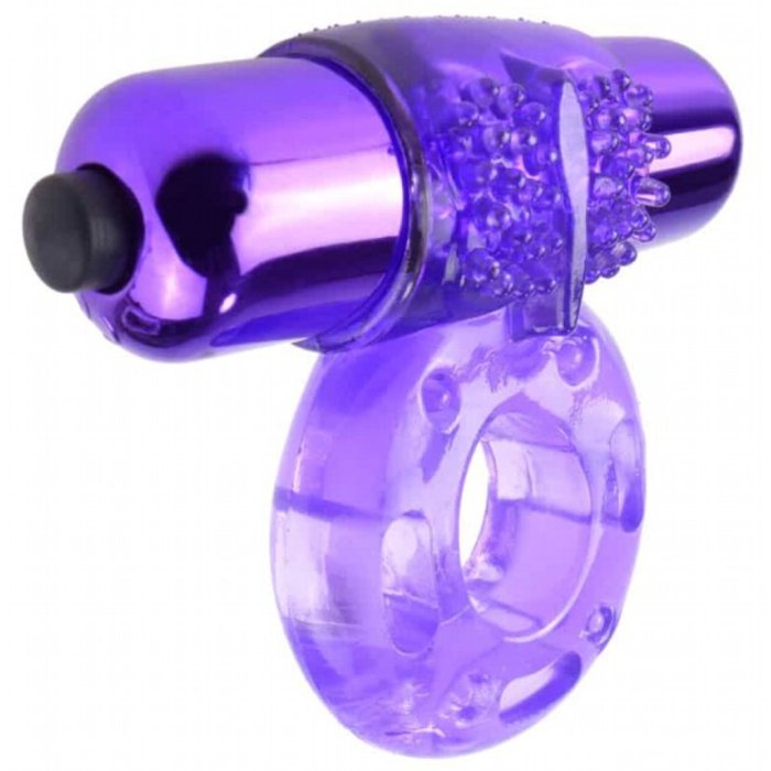 Inel penis cu vibrator, Fantasy C-Ringz, Mov