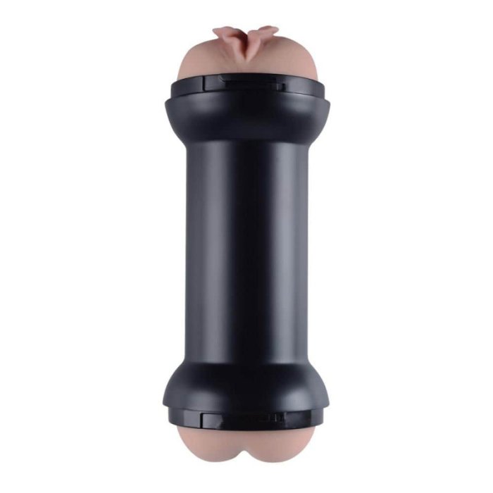 Masturbator Lovetoy "Master Double Stroker Pussy & Anus" 25 cm - culoare si material