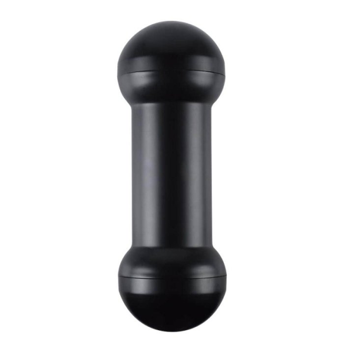 Masturbator Lovetoy "Master Double Stroker Pussy & Anus" 25 cm - dimensiuni complete