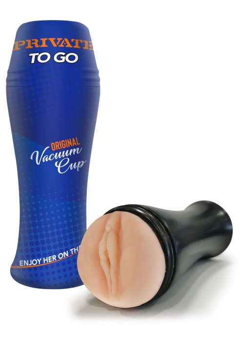 Masturbatoare Fleshlight, Private Original, To Go - vedere frontala