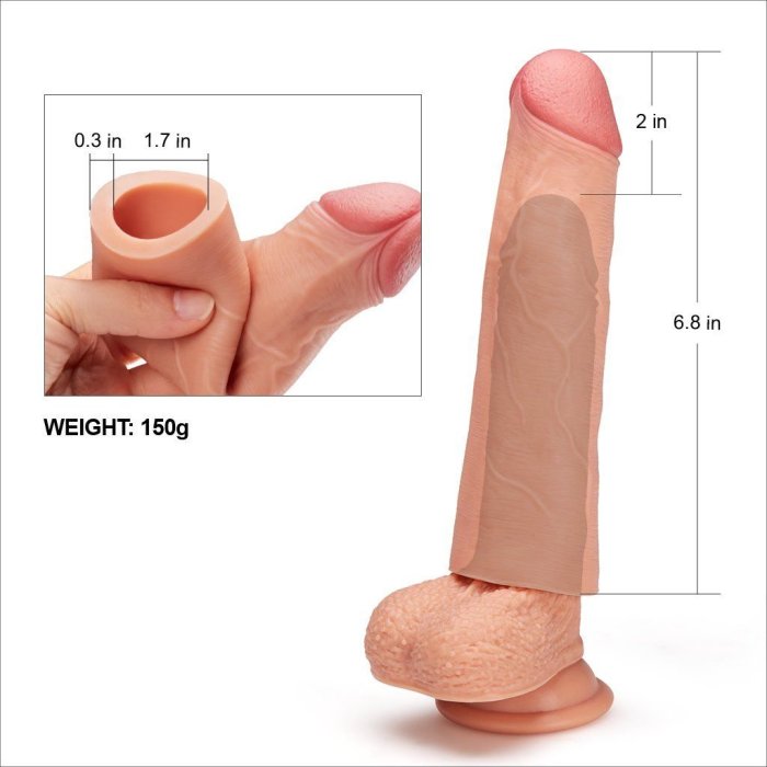 Prelungitor Penis Lovetoy »Revolutionary Nature Extender« 17 cm - Natural