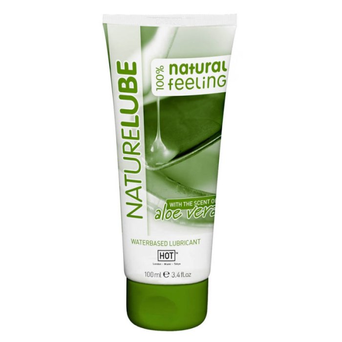 Lubrifiant intim, Nature Aloe Vera, 100ml - vedere frontala
