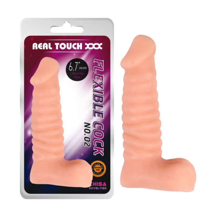 Dildo Realistic Chisa Novelties "Real Touch XXX" 17cm - Natural