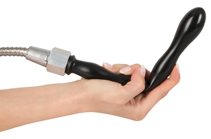 Irigator Intim You2Toys "Shower Me Deluxe" - Negru - vedere spate