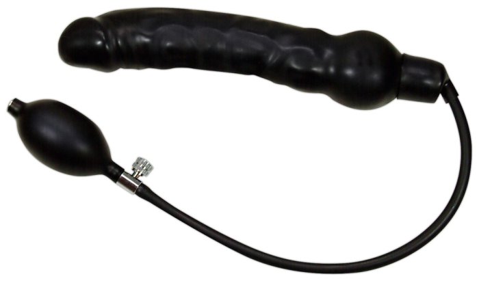 Blow Me Up Latex Dildo - detaliu design