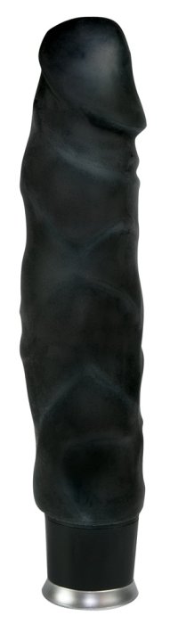 Vibrator, Nature Skin, Big, Negru, 8 Moduri Vibratii, 23 cm x 4,5 cm - culoare si material