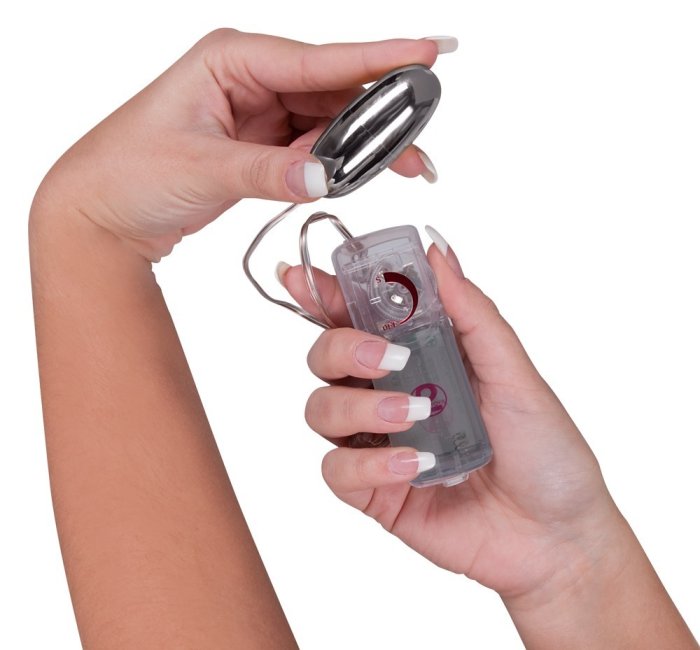 Ou Vibrator You2Toys »Silver Star« 6 cm - Argintiu