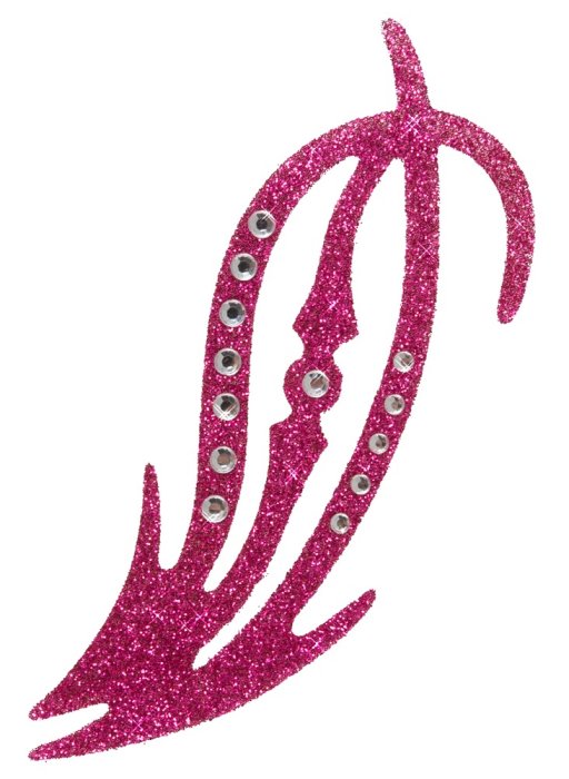 Tatuaj Intim Temporar cu Strassuri Cottelli Collection "Sticker Glitter Tattoo"Violet