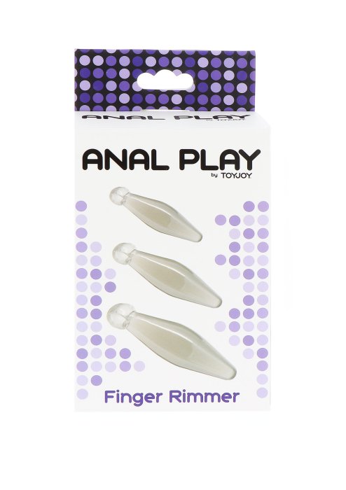 Set 3 Plug Anal Finger - culoare si material