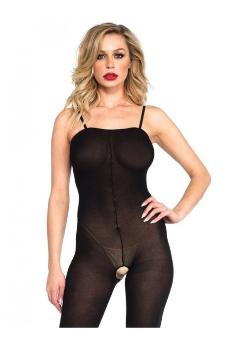 Bodystocking  Leg Avenue Opaque - Negru