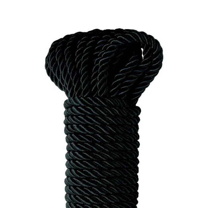 10 Metri Sfoara Matase Neagra Bondage