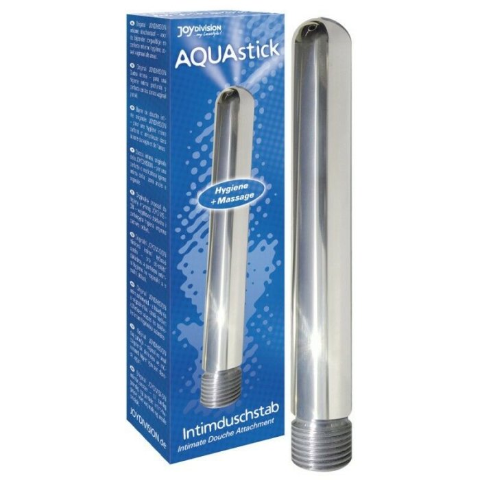 Irigator Joydivision "Aqua Stick" 15 cm - Argintiu - culoare si material