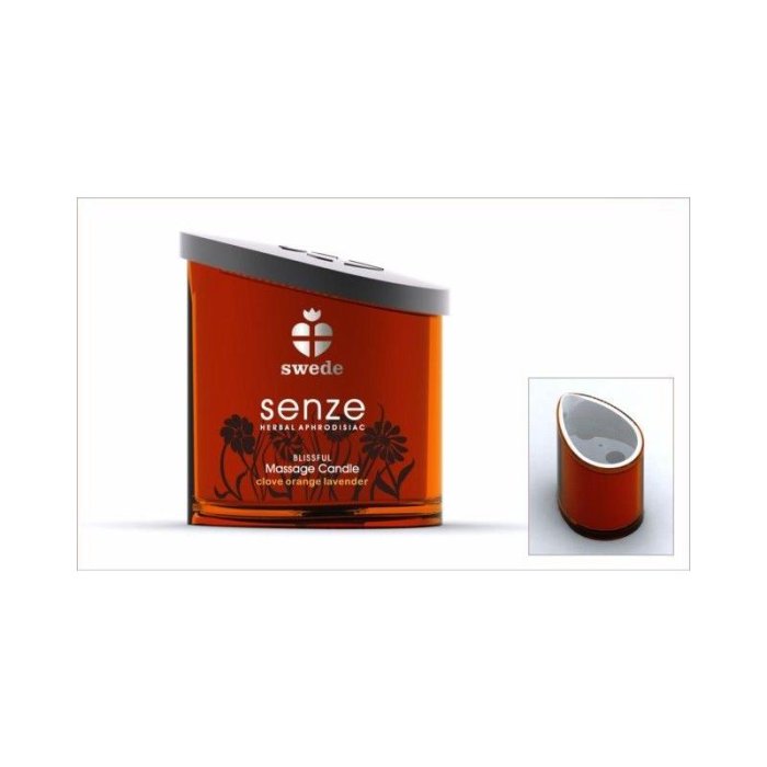 Candela Masaj Senze Blissful Massage Candle 150gr. - dimensiuni complete