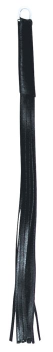 Bici din  piele ZADO 45 cm - Negru - dimensiuni complete