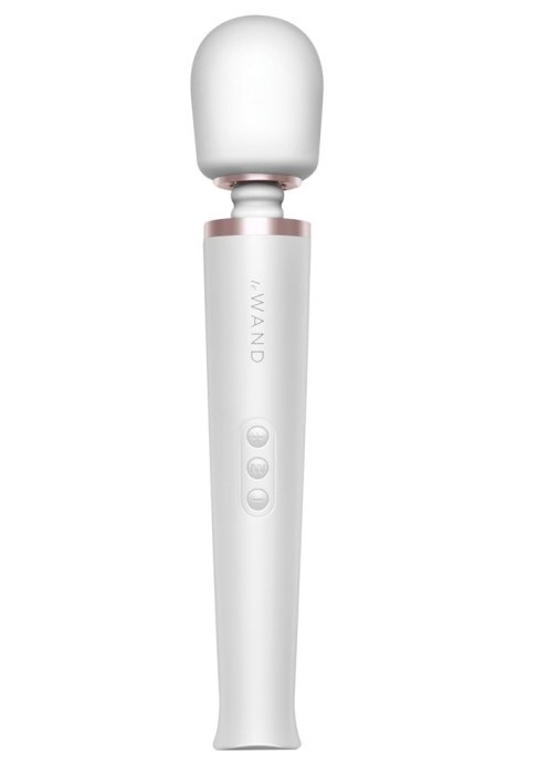 Aparat Masaj Erotic Le Wand Large, White Sidef - detaliu design