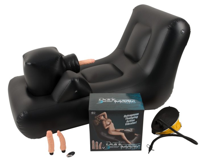 Masina Sex Excellent Power »Magic Thrusting Bed« Neagra