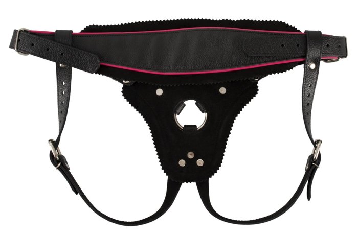 Chilot StrapOn Zado - Negru - culoare si material
