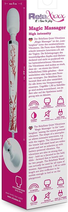 Aparat Masaj RelaXxxx »Magic Massager« 32 cm - Alb