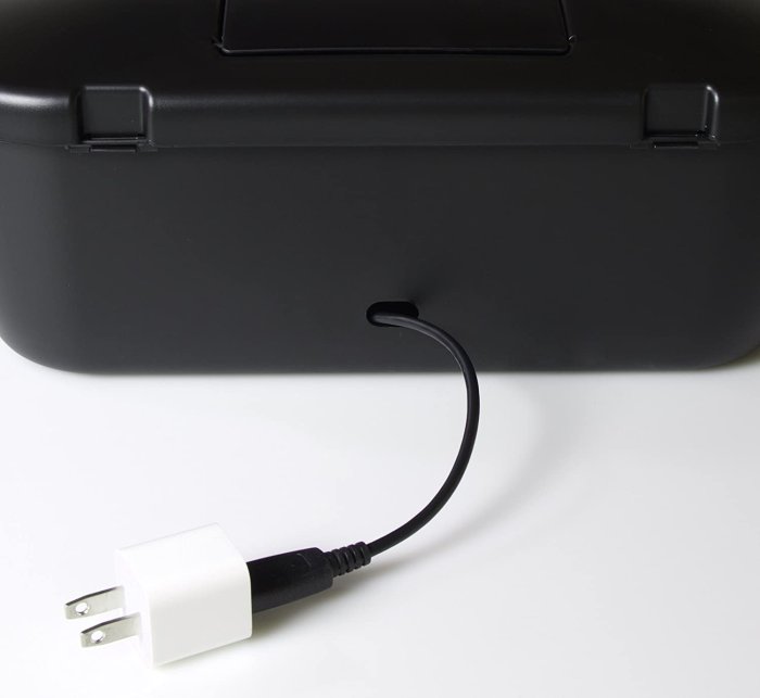 JOYBOXX - Hygienic Storage System Negru - detaliu finisaj
