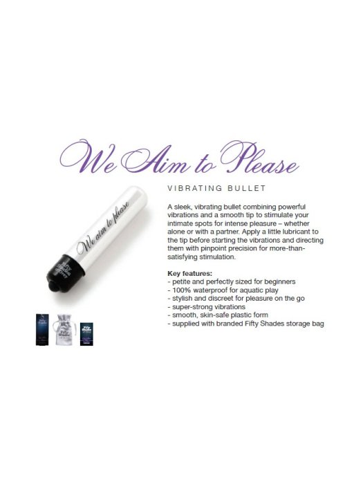 Fifty Shades Of Grey - We Aim to Please Vibrator - detaliu design