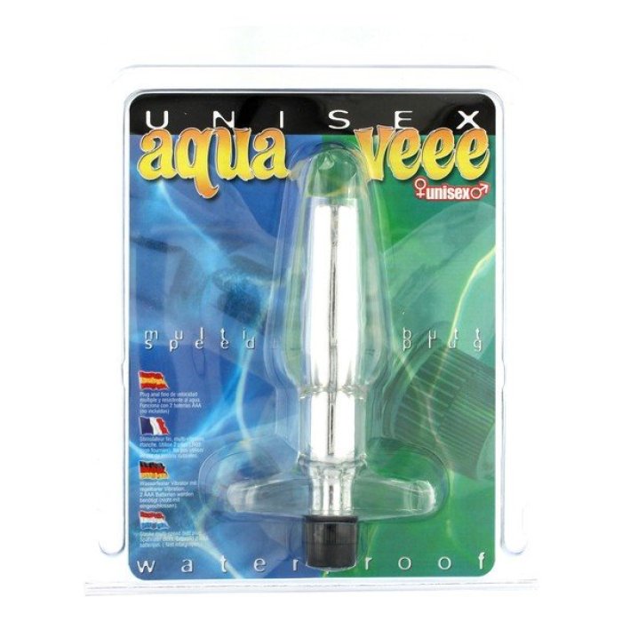 Aqua Veee Anal Vibrator - culoare si material