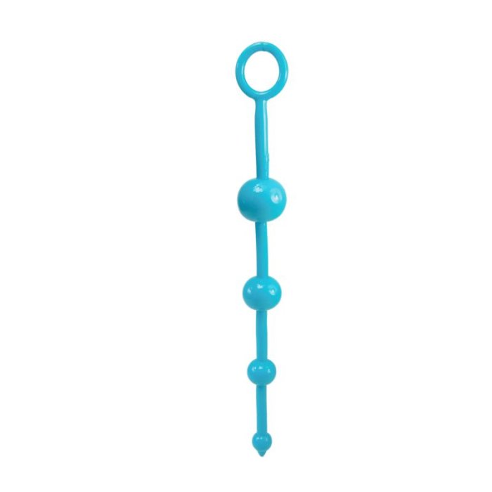 Bile Anale Toyz4Lovers "Anal Plug Stimolator" 28 cm - Turcoaz
