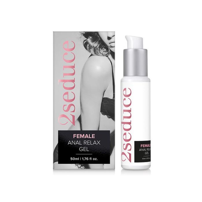 Lubrifiant Anal 2Seduce Anal Relax, 50 ml - vedere frontala