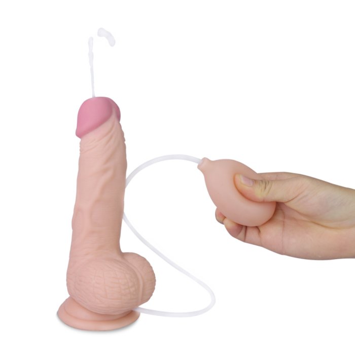 Dildo Lovetoy "Cumming Softee" 20,32 cm - Natural##