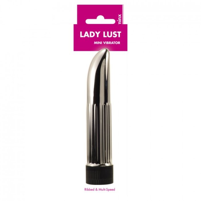 Mini Vibrator Seven Creations »Lady Finger« 13 cm - Argintiu - dimensiuni complete