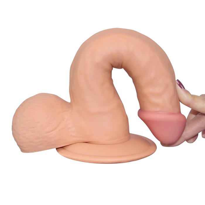 Dildo Realistic Lovetoy "Soft Dude Realistic 8,8" 22,5 cm - Natural##