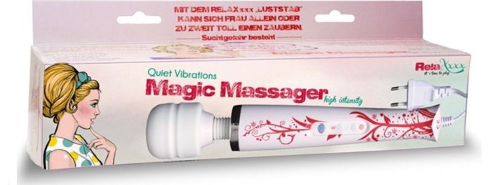 Aparat Masaj RelaXxxx »Magic Massager« 32 cm - Alb