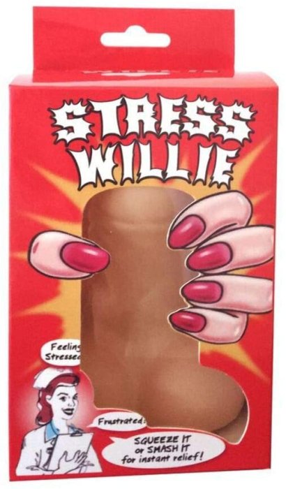 Antistress Dildo Spencer & Fleetwood "Willie" 12 cm - Natural##