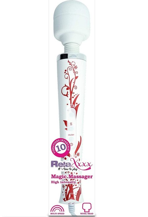 Aparat Masaj RelaXxxx »Magic Massager« 32 cm - Alb