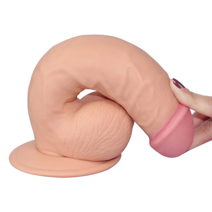 Dildo Ultra Soft Dude Realistic 8.5"  [ 22 cm x 4,5cm ]#