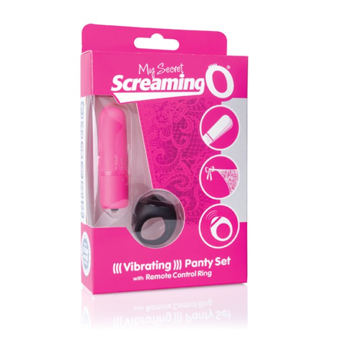 Chiloti cu Vibratii - Remote Control Panty The Screaming O - vedere laterala