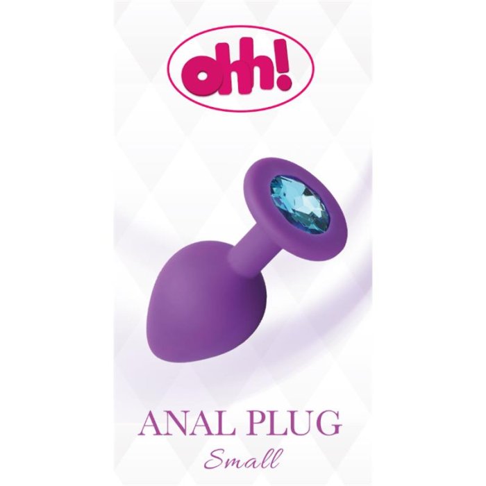 Plug Anal Purple Small, OHH - vedere frontala