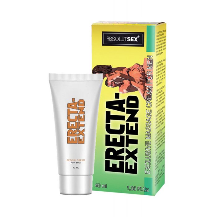 Crema Impotriva Ejacularii Precoce RUF "Erecta Extend" 40ml - vedere frontala