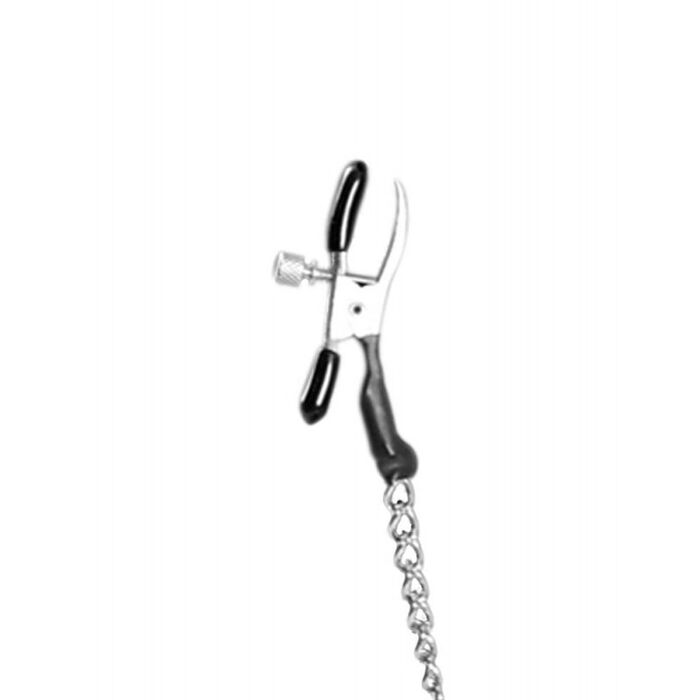 Cleme Sfarcuri Pipedream "Alligator Nipple Clamps" - Argintiu##