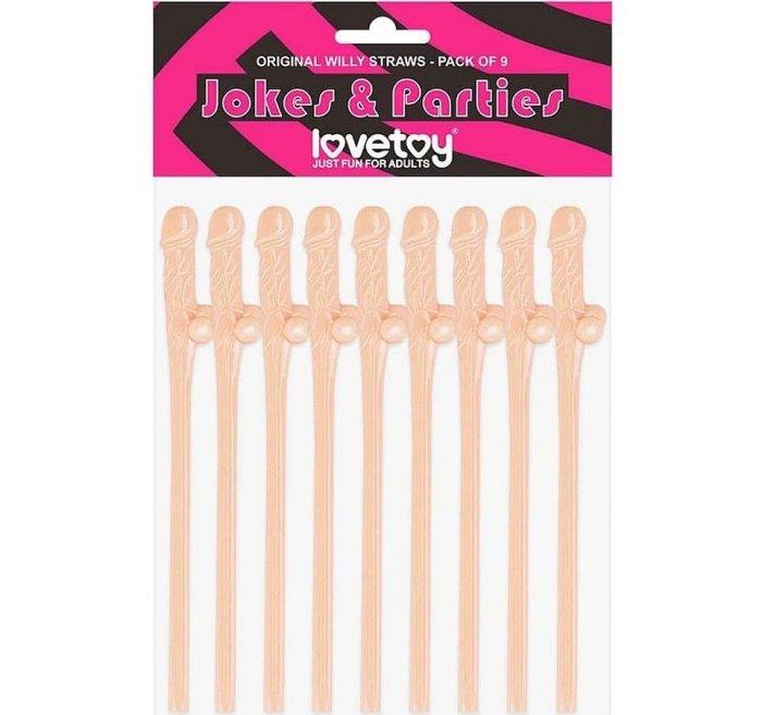 Set Paie de Baut Lovetoy "Willy Straws" 9 Bucati