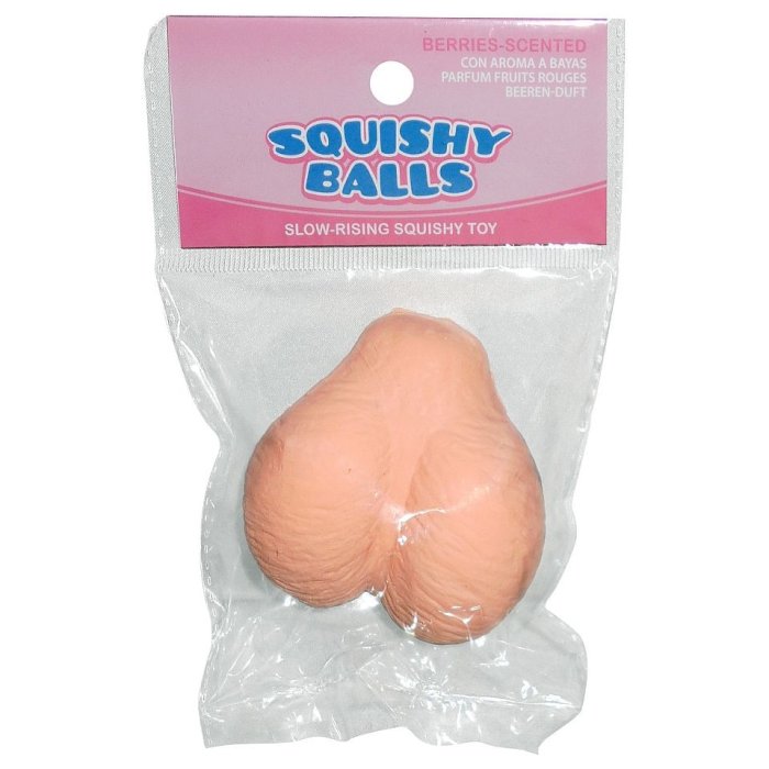 Jucarie antistres Squishy Balls, dimensiune 7.5 x 3.5cm - vedere frontala