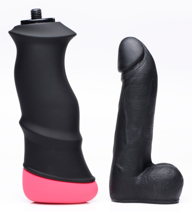 Masina de Sex, Lovebotz, Mega-Pounder Thrusting Dildo - vedere laterala