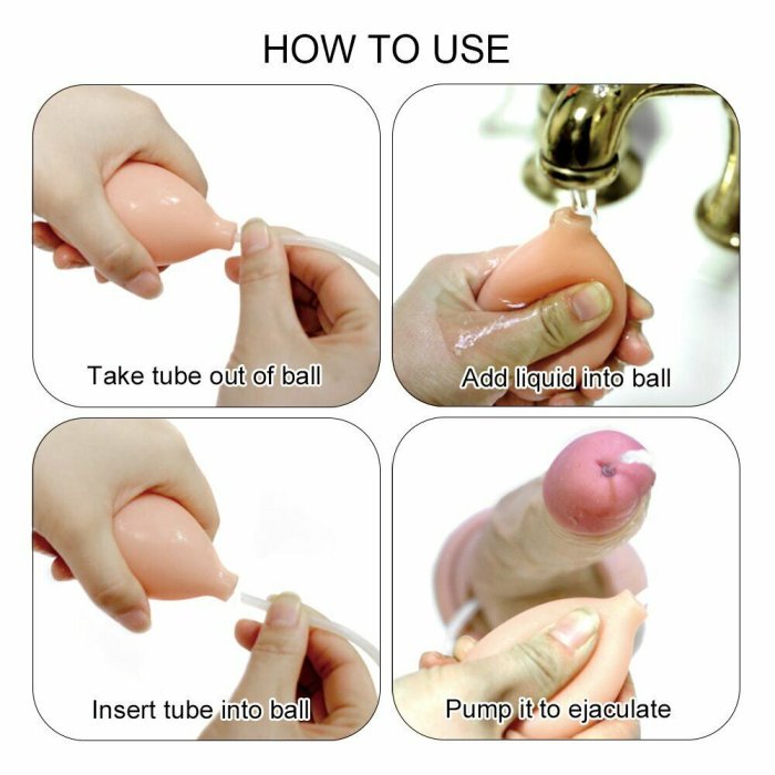 Dildo Lovetoy "Cumming Softee" 23 cm - Natural##