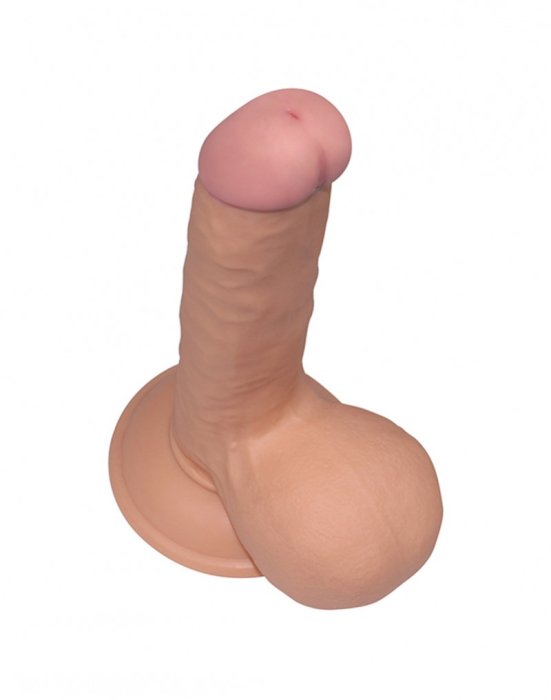 Dildo Ultra Soft Dude Realistic 7.5" - [ 19 cm x 3,9 cm ] - vedere spate
