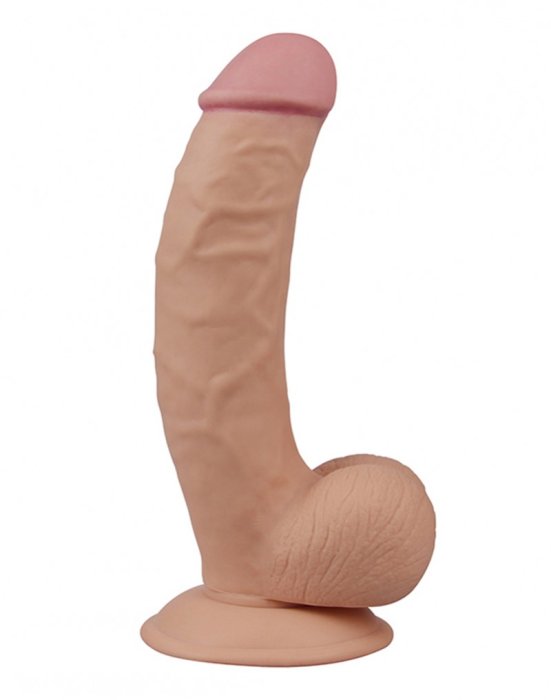 Dildo Ultra Soft Dude Realistic 8.5"  [ 22 cm x 4,5cm ]#