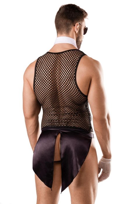 Costum Ospatar Stripper - detaliu finisaj