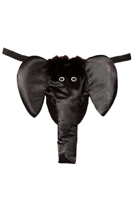 Chilot Funny Elefant cu Trompa Softline - Negru