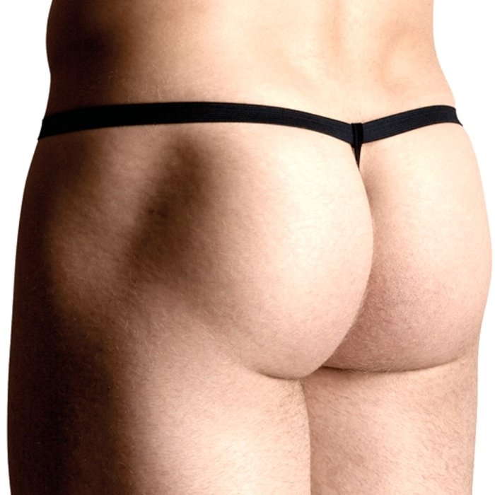 Chiloti Barbati Tanga Softline S-L - culoare si material