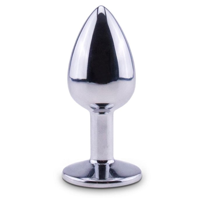 Plug Anal Metal RelaXxxx Silver Blue Small - detaliu design